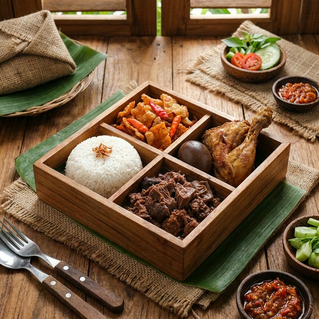 Nasi Gudeg Komplit