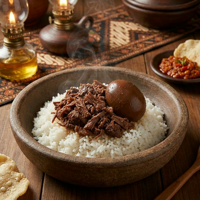 Nasi Gudeg Telur